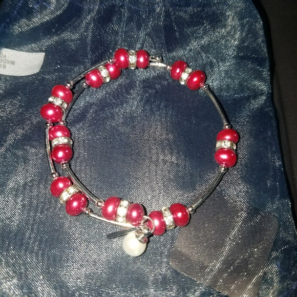 Ruby Jewe Vantel Pearls | Jewelry | Vantel Pearls Ruby Wrap | Poshmark